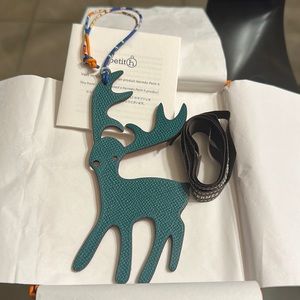 Hermes Reindeer charm